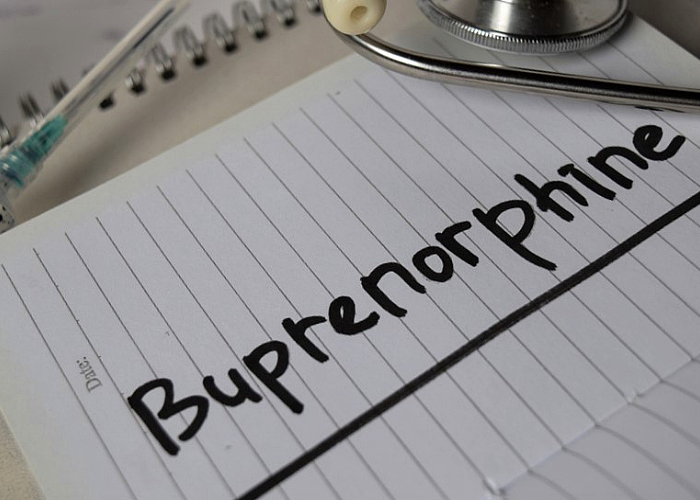 buprenorphine written in a paper